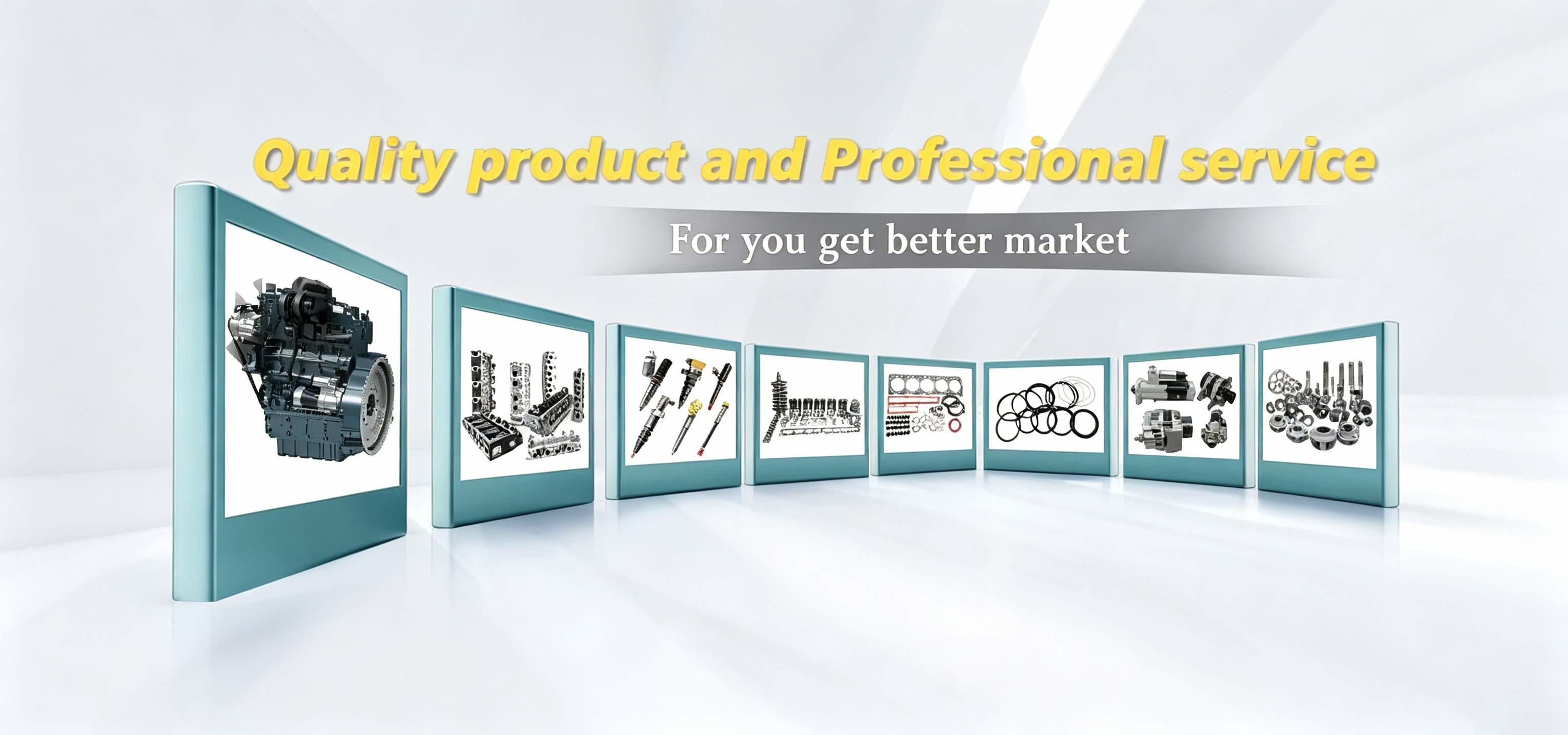 Chất lượng Bộ phận động cơ máy xúc nhà máy