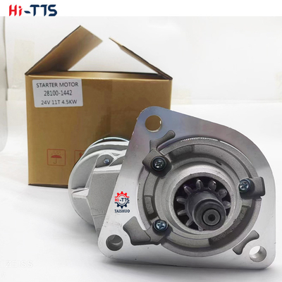 24V 11T 4.5KW H06CT H07C EH700Động cơ Động cơ khởi động 28100-1442