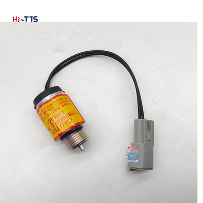 12V 24V bộ phận động cơ excavator Fuel Stop Solenoid Valve 6677383