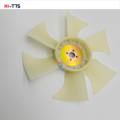 4TNV88 4 lỗ 6 lá Fan Blade cho bộ phận phụ tùng động cơ Yan-mar