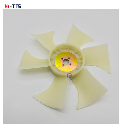 4TNV88 4 lỗ 6 lá Fan Blade cho bộ phận phụ tùng động cơ Yan-mar