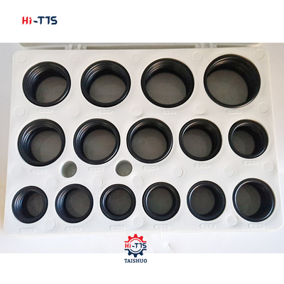 Máy đào PC60 PC100 PC200 NBR90° O-Ring Kit 320pcs O-Ring Box