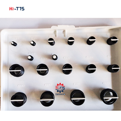 Máy đào PC60 PC100 PC200 NBR90° O-Ring Kit 320pcs O-Ring Box