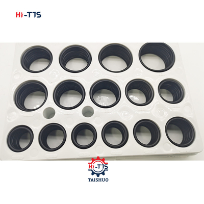 Máy đào HD700 HD820 HD1023 NBR90° O-Ring Kit 320pcs O-Ring Box
