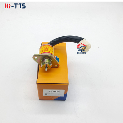 12V bộ phận động cơ excavator Fuel Stop Solenoid Valve 16616-80016