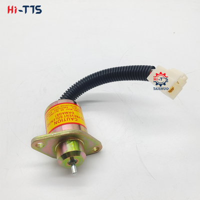 12V bộ phận động cơ excavator Fuel Stop Solenoid Valve 16616-80016