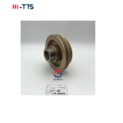 ZAX75 xe tải bánh xe động cơ crank shaft pulley