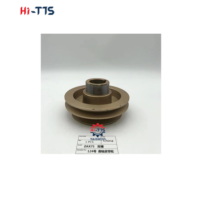 ZAX75 xe tải bánh xe động cơ crank shaft pulley