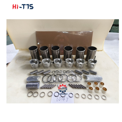 Bộ máy 6D14T cho máy đào E120 E140 E180 Liner, piston, ring,Valves, Bushing, Full Gasket Kit