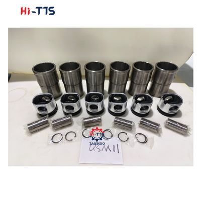 Bộ phận sửa chữa động cơ máy đào kéo QSM11Sylinder Liner kit 4952181 Piston 3803977 Ring3803703 Liner