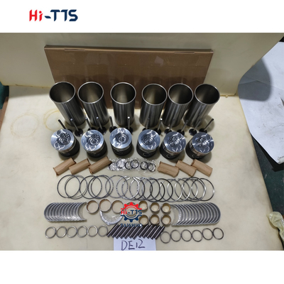 DE12 Động cơ khoan bộ phận Tên Bộ Liner xi lanh Toàn bộ với Liner Piston Ring Valves Bushing Full Gasket Kit