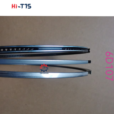 4955251 4955519 4932801 3970519 4932587 3976339 Piston Ring Set Fit For 6D107 Diesel Engine Chiếc xe máy có bộ phận