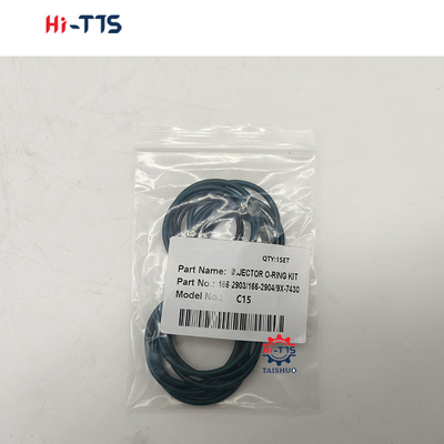 166-2903 Fuel Injector Sleeve Seal O Ring For C11 C13 C15 C16 C18 C27 C32 CAT Động cơ phụ tùng tiêu chuẩn kích thước C15 Động cơ