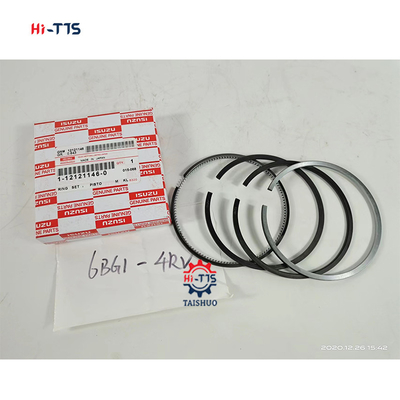 Vòng pít-tông động cơ khoan 6BG1 6BG1T 4RV 1-12121146-0 121211460