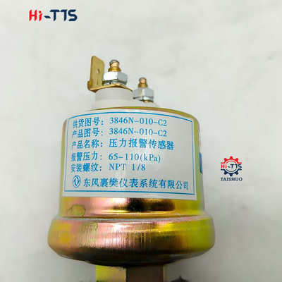 Bộ cảm biến áp suất dầu van điện tử hai chân 3846N-010-C2 622333 Cho máy đào