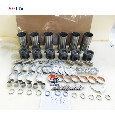 Bộ đại tu động cơ máy đào EC210B EC240B D6D Liner Kit 0450-1365 VOE20460009