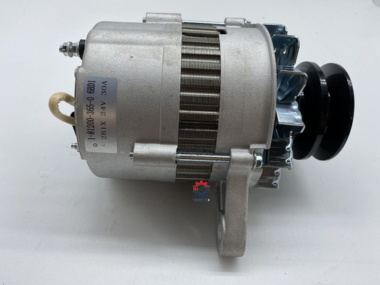 Bộ phận động cơ máy đào EX200-1 6BD1 1-81200365-0 1812003650 Máy phát điện 24V 30A