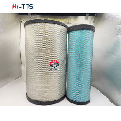 Giá tốt Bộ lọc không khí 600-185-6110 600-185-6100 600-185-4110 Đối với PC300 PC350 Bộ phận động cơ máy đào trực tuyến