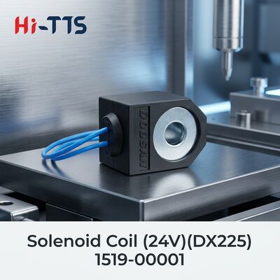 Giá tốt 24V 16mm 1519-00001 2519-9008 Thủy Lực Cuộn Dây Điện Từ cho DH220-5 DH215-7 DH225-7 DX140LC Phụ Kiện Máy Xúc trực tuyến