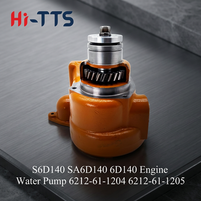 Máy bơm nước 6212-61-1203/6212-61-1205/6212-61-1204 cho động cơ máy đào S6D140/D155A-2/6D140 sản xuất tại Trung Quốc