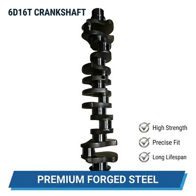 Động cơ 6D16 6D16T Ống quay sắt đúc ME130937 cho trục quay thép rèn máy đào