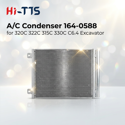 164-0588 1640588 Tập hợp máy ngưng tụ cho Komatsu PC200-7 PC300-7 cho 3046 3054 3126 C6.4 Động cơ