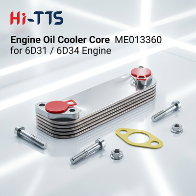 ME013360 lõi máy làm mát dầu cho động cơ Mitsubishi 6D34 6D31 4D34 bộ phận phụ tùng máy đào