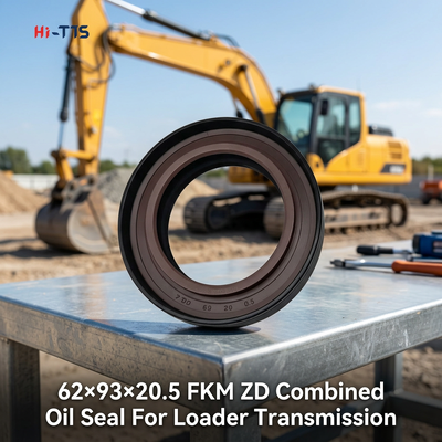 ZD62 × 93 × 20.5 FKM Double Spring Rectangular Combined Skeleton Oil Seal For Mini Loader Gearbox Transmission Shaft Seal Phân thay
